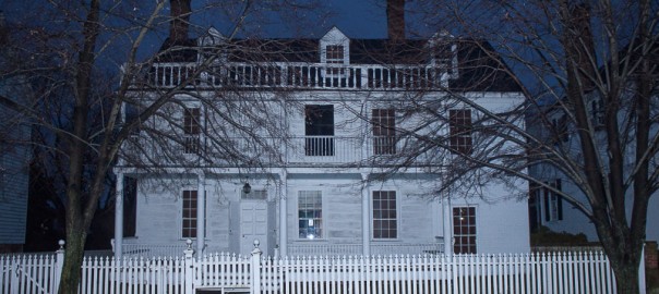 Josiah Bayly House - Oldest House in Cambridge. Originally built in Annapolis, then dismantled and brought to Cambridge by barge adn rebuilt.