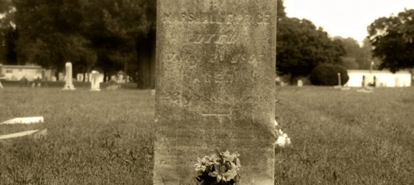 Marshall Price - Grave - Denton Cemetery