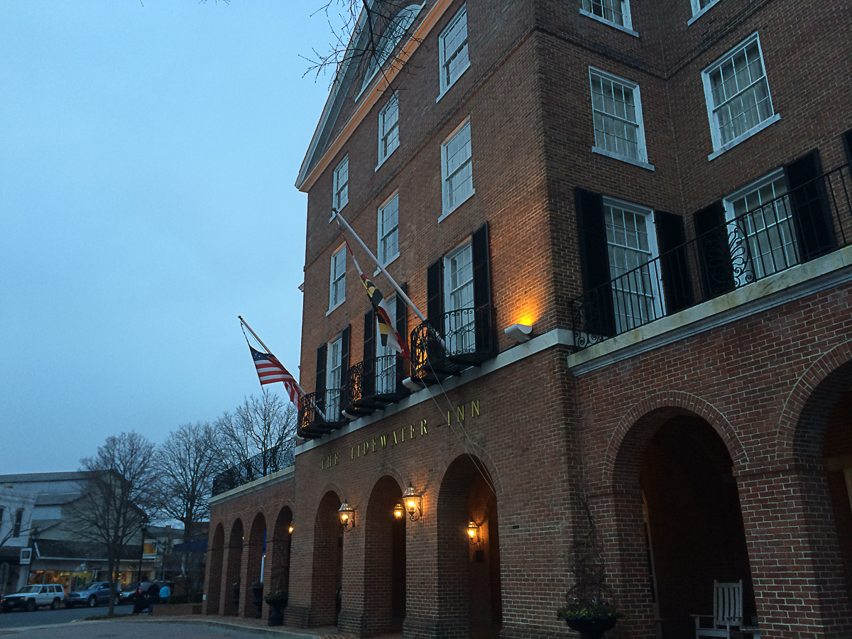 The Tidewater Inn - Easton Maryland. "Are you there, Mr. Grymes?"